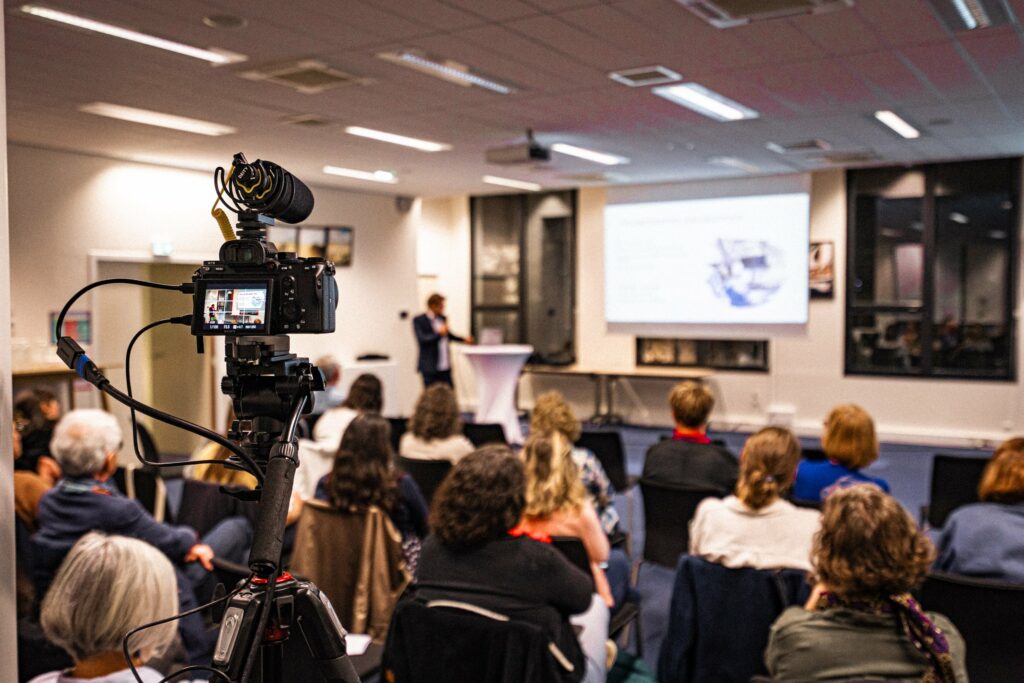 captation vidéo d'une conférence médicale